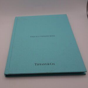 Tiffany & Co. This is a Tiffany Ring Book (English)